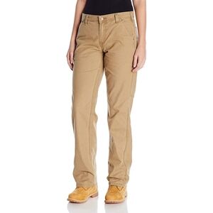 Carhartt Rugged Flex Cotton Canvas Work Pants Loose Fit Size 8